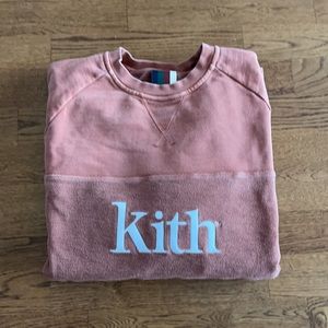 Men’s Kith terry crewneck sweater